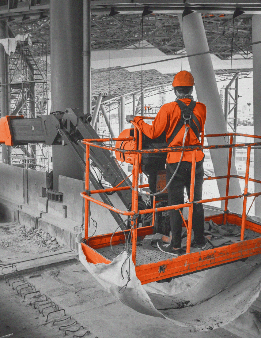 Robotic arms working an automated production line
