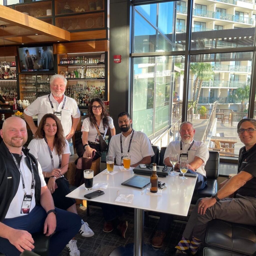 The Coredrive team together during IFS Unleashed 2026 in Orlando