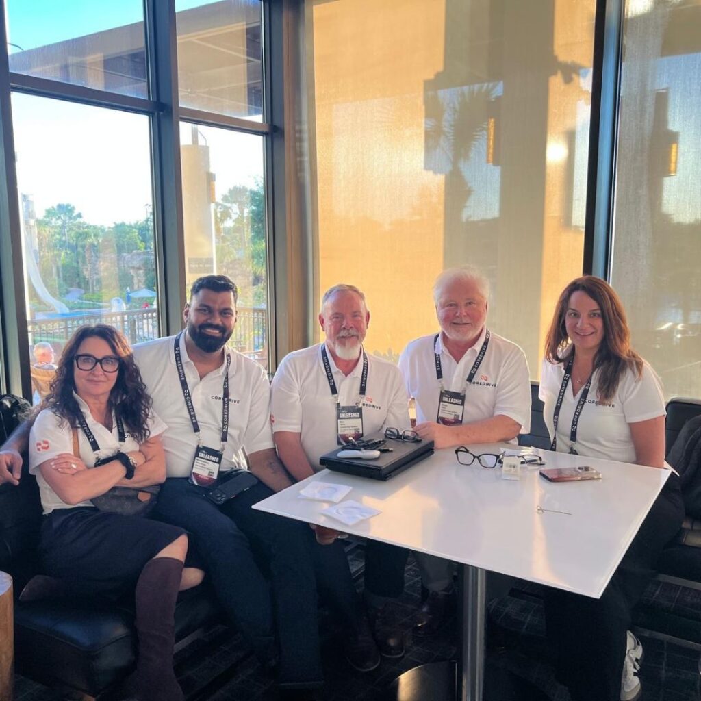 Coredrive team members meeting at IFS Unleashed 2026